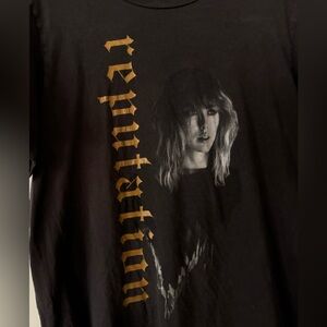 Taylor Swift Reputation Stadium Tour Tee Official Merch Women’s Size Large Black